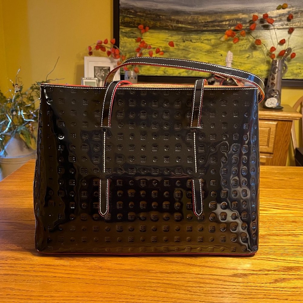 🇮🇹 Gorgeous ARCADIA Patent Leather Bag ITALY - NEW!